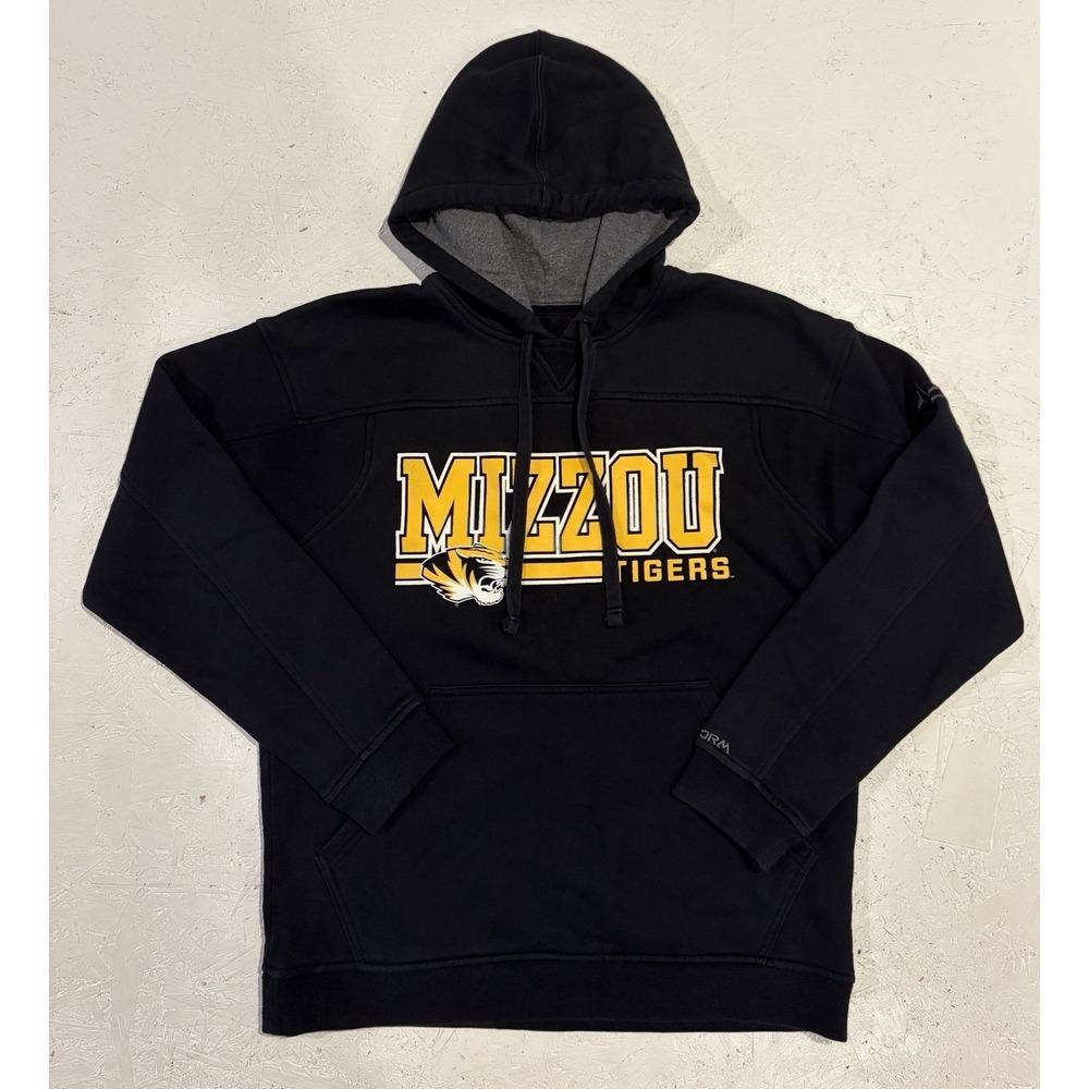 Missouri Mizzou Tigers Hoodie Sweatshirt Mens Small Football Under Armour Storm